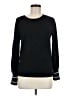 Nine West Stripes Black Pullover Sweater Size M - photo 1