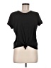Madewell 100% Cotton Black Knot-Front Tee Size M - photo 1