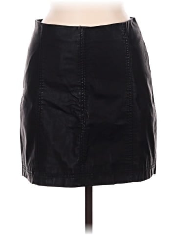 Free People Faux Leather Skirt (view 1)