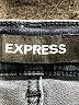 Express Chevron-herringbone Blue Jeans Size 4 - photo 7