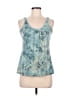 Relativity 100% Cotton Blue Tank Top Size M - photo 1