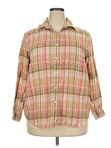 Lauren by Ralph Lauren Long Sleeve Button-Down Shirt (view 1)
