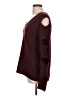 Skull Cashmere Burgundy Pullover Sweater Size L - photo 5