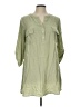 Mine Green 3/4 Sleeve Button-Down Shirt Size L - photo 1