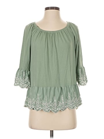 Fever 3/4 Sleeve Blouse (view 1)