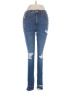 Express Hearts Blue Jeans Size 8 - photo 1