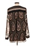 Daniel Rainn 100% Polyester Paisley Brown Long Sleeve Blouse Size L - photo 2