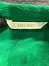 Zara Basic 100% Silk Solid Green Long Sleeve Silk Top Size S - photo 7