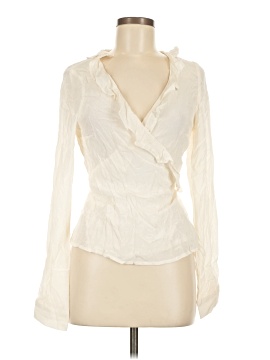 Line & Dot Long Sleeve Blouse