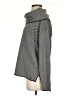 Calvin Klein Chevron-herringbone Gray Turtleneck Sweater Size S - photo 5