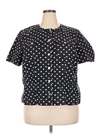 Chaps Short Sleeve Blouse (view 1)