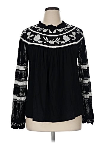 Maeve by Anthropologie Long Sleeve Blouse (view 1)