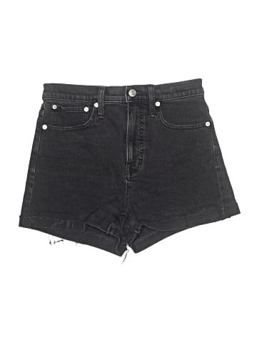 Madewell High-Rise Denim Shorts in Lunar Wash (view 1)