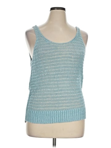 Madewell Linen Sweater Tank (view 1)