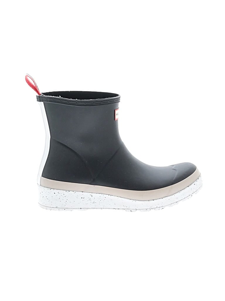 Pre-owned Hunter Rain Boots In Gray