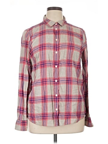 J.Crew Factory Store Long Sleeve Button-Down Shirt (view 1)