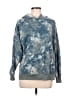 Just Be... Tie-dye Blue Pullover Hoodie Size M - photo 1