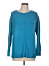 Talbots 100% Cotton Teal Pullover Sweater Size L - photo 1