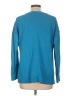 Talbots 100% Cotton Teal Pullover Sweater Size L - photo 2