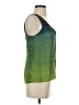Theory Green Sleeveless Blouse Size S - photo 4