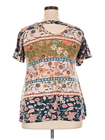 Avenue Short Sleeve Blouse (view 2)