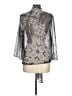 Status by Chenault 100% Polyester Silver Kimono Size L - photo 2