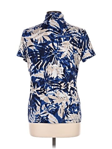 Weekends by Chico's Short Sleeve Blouse (view 2)