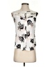 Candie's 100% Polyester Ivory Sleeveless Blouse Size XS - photo 1