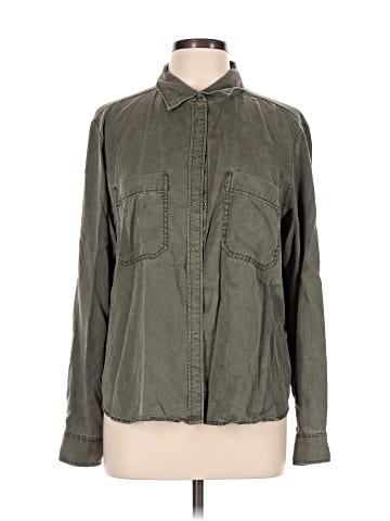 Express Long Sleeve Button-Down Shirt (view 1)