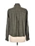 Express 100% Lyocell Gray Long Sleeve Button-Down Shirt Size L - photo 2