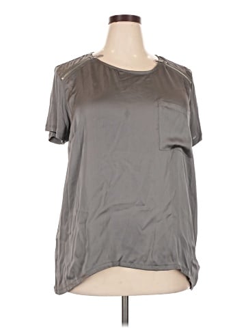 MICHAEL Michael Kors Short Sleeve Blouse (view 1)