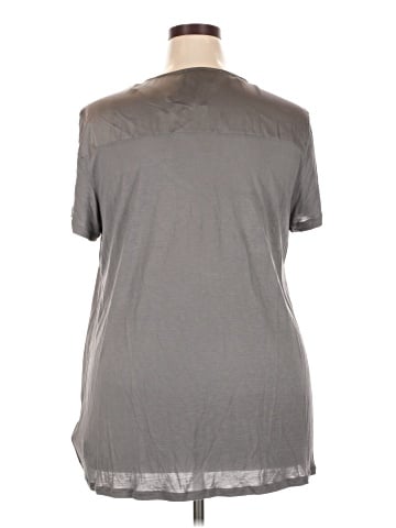 MICHAEL Michael Kors Short Sleeve Blouse (view 2)