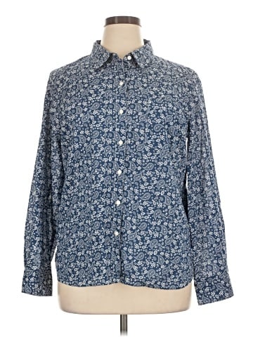 Tommy Hilfiger Long Sleeve Button-Down Shirt (view 1)