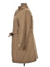 Halston 100% Polyester Tan Trenchcoat Size XXL - photo 5