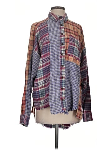BDG Long Sleeve Button-Down Shirt (view 1)