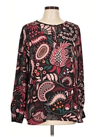 Ann Taylor LOFT Long Sleeve Blouse (view 1)