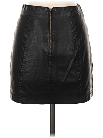 Free People Faux Leather Skirt (view 2)