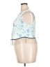 Hot Topic 100% Polyester Blue Sleeveless Blouse Size 2X (2) - photo 5