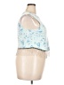 Hot Topic 100% Polyester Blue Sleeveless Blouse Size 2X (2) - photo 4