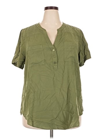 Torrid Short Sleeve Blouse (view 1)