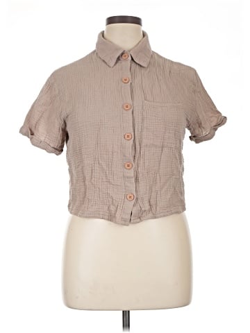 Rachel Paige Short Sleeve Blouse (view 1)