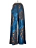 Unbranded 100% Polyester Paisley Blue Casual Pants Size L - photo 2