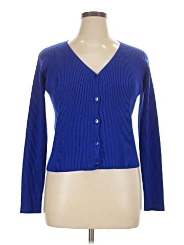 Linda Allard Ellen Tracy Cardigan (view 1)