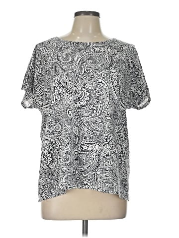 J.Jill Short Sleeve Blouse (view 1)