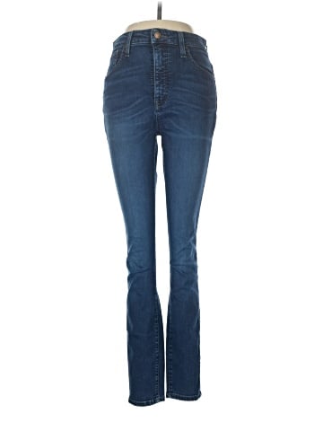Madewell Curvy High-Rise Skinny Jeans in Hayes Wash (view 1)