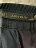 Zara Basic Solid Black Track Pants Size S - photo 7