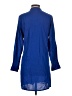 Assorted Brands 100% Polyester Blue 3/4 Sleeve Blouse Size 2 - photo 2