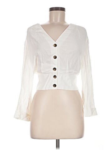 Bershka 3/4 Sleeve Blouse (view 1)