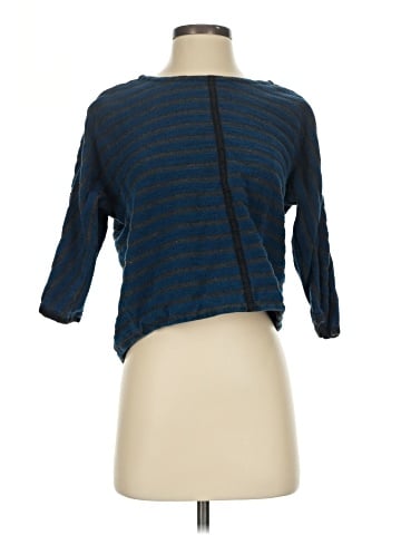 Madewell Striped Back-Zip Pullover (view 1)