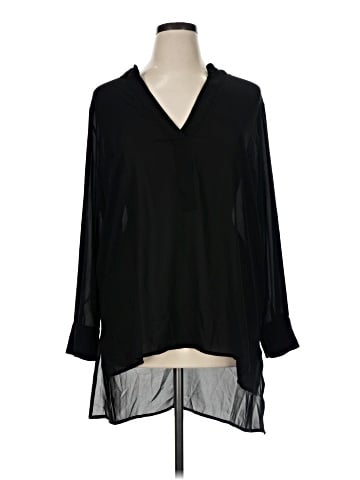 ELOQUII 3/4 Sleeve Blouse (view 1)